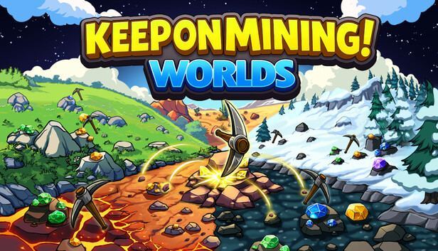 继续挖矿! 世界/Keep on Mining Worlds 封面图