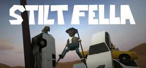 高跷男踩竹马/Stilt Fella 封面图
